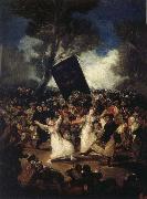 Francisco Goya Funeral of a Sardine oil painting reproduction